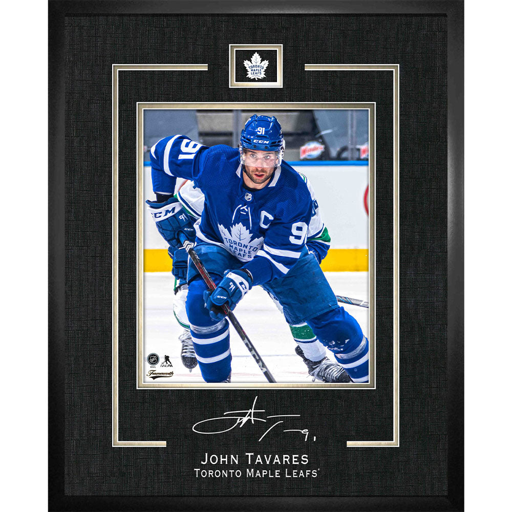 FRAMEWORTH JOHN TAVARES TORONTO MAPLE LEAFS FRAMED REPLICA SIGNATURE - 16X20