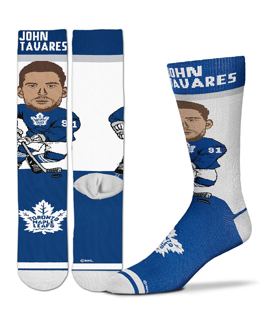 JOHN TAVARES TORONTO MAPLE LEAFS ADULT NHL # PLAYER SOCKS