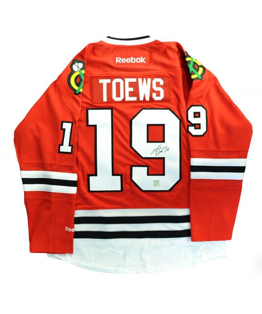 chicago blackhawks signed jersey