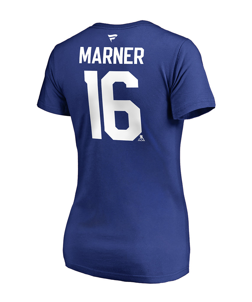 MITCH MARNER TORONTO MAPLE LEAFS FANATICS WOMEN'S NAME AND NUMBER T SH ...