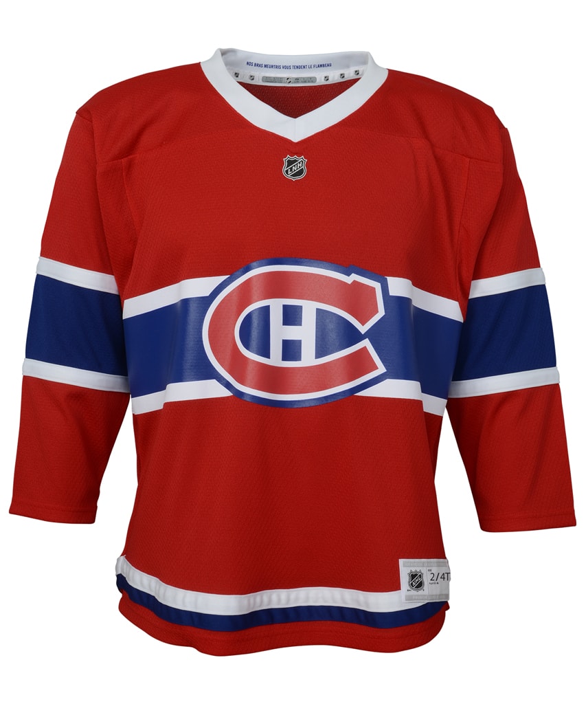 ch on canadiens jersey