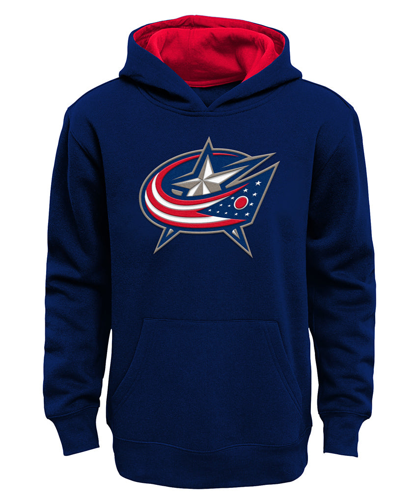 Nhl Columbus Blue Jackets Men's Hooded Sweatshirt With Lace : Target