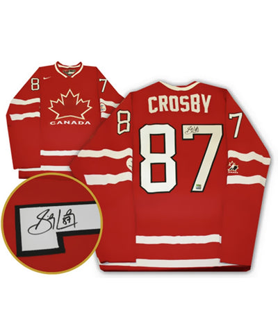 sidney crosby team canada shirt