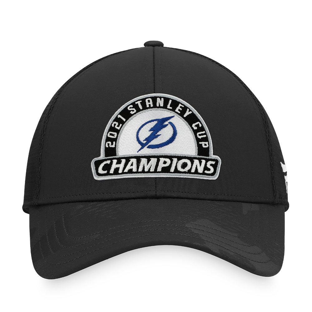 Victor Hedman Tampa Bay Lightning 2020 Stanley Cup Champions Autographed  Locker Room Cap - Autographed NHL Hats