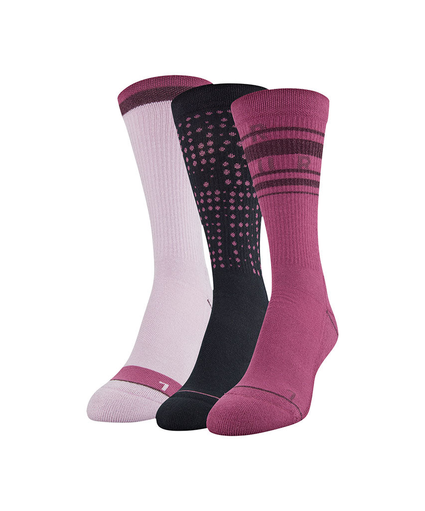 pink under armour socks