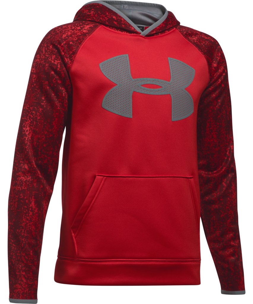 red under armour hoodie