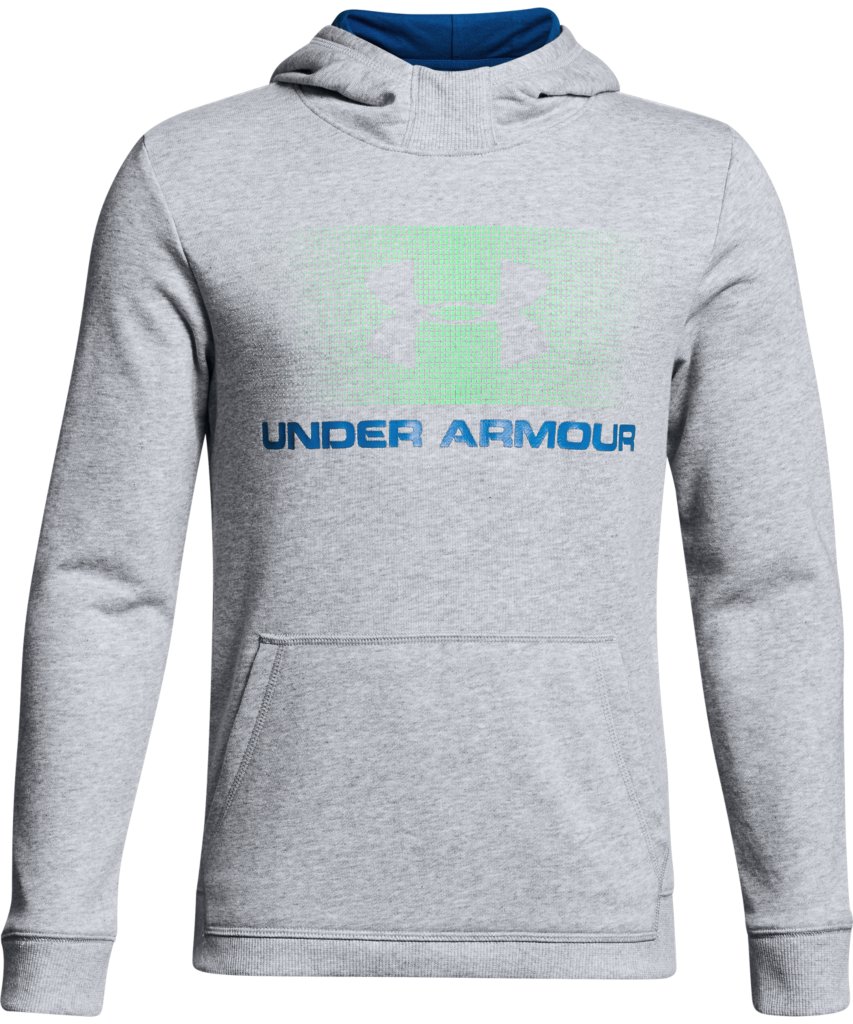 under armour hoodie blue kids