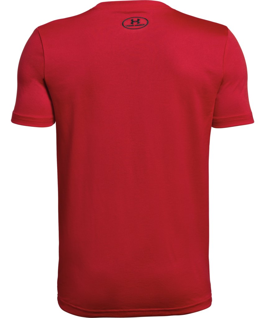 under armour t shirts kids red