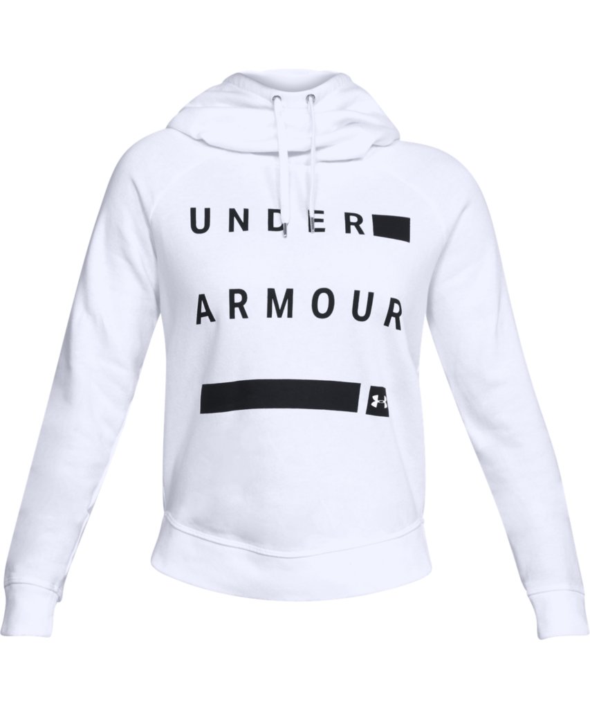 womens white under armour sweatshirt