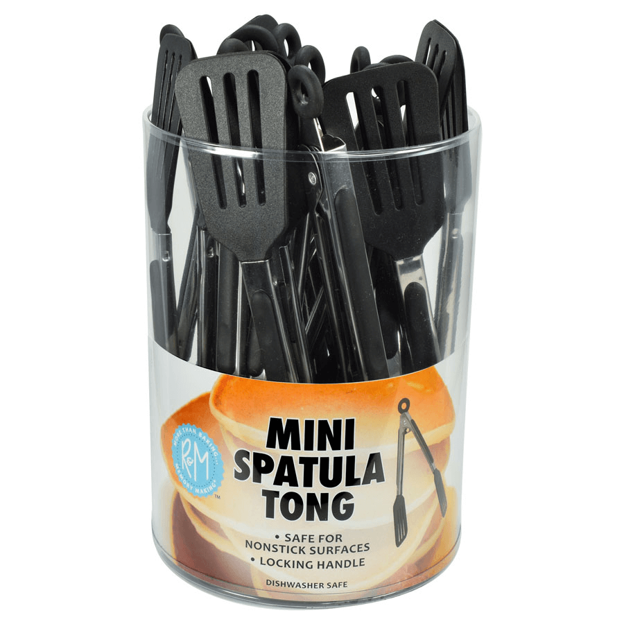 R&M International - Mini Spatula Tong Bucket