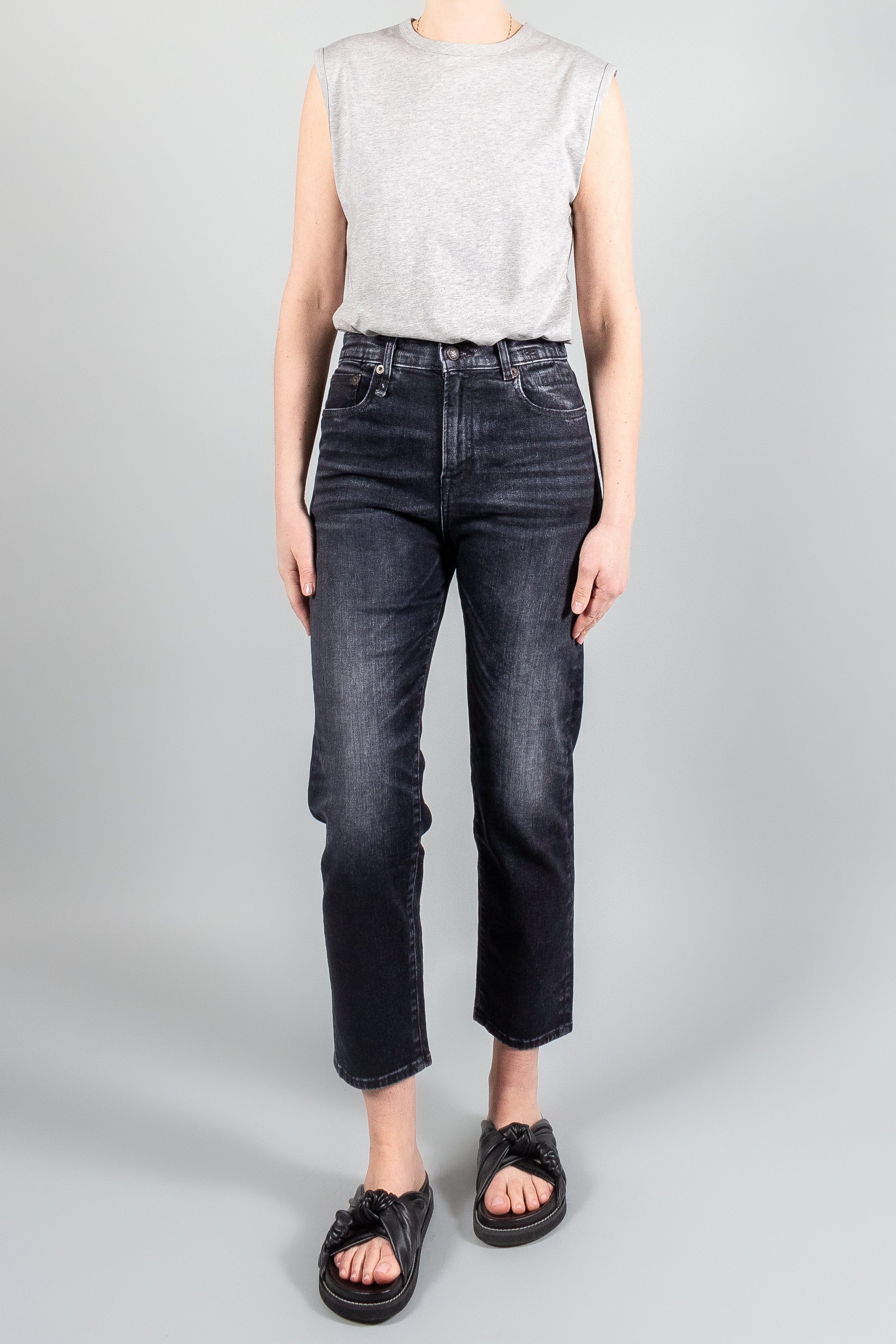 R13 Denim Boy Straight (27) - Hester Blue Stretch | Misch