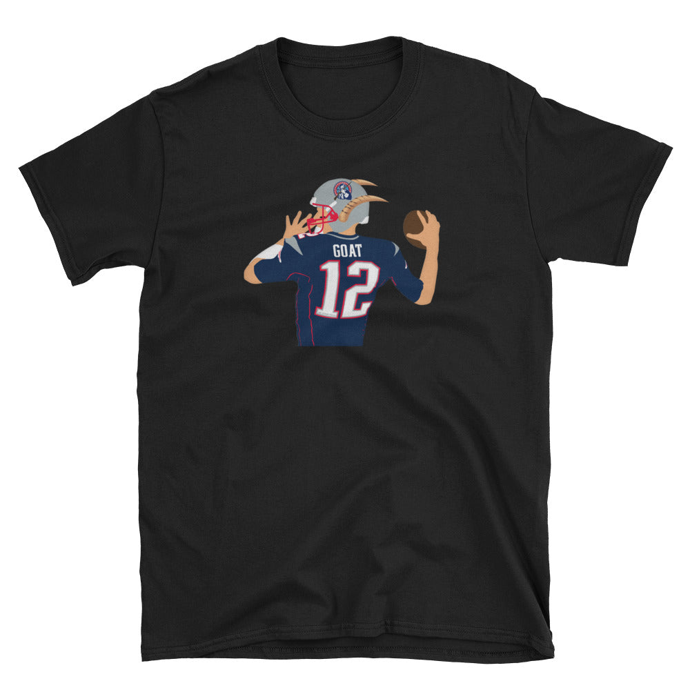 tom brady goat jersey