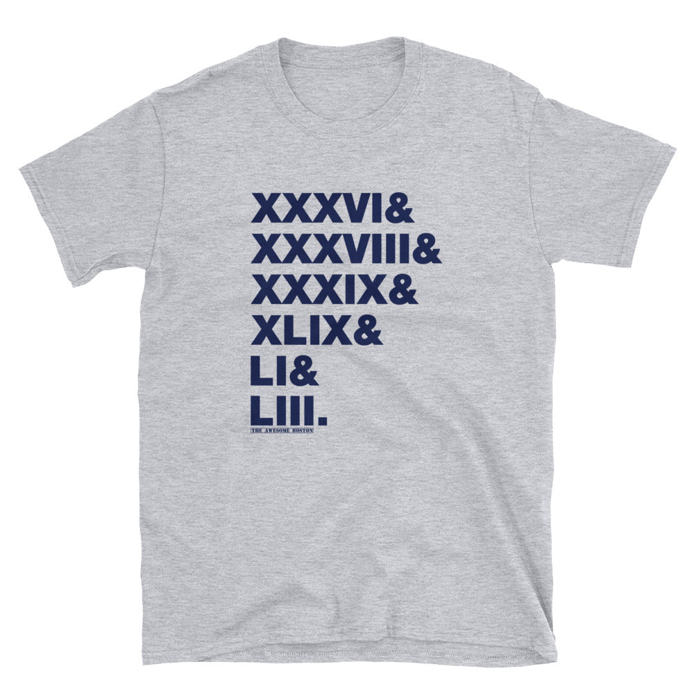 patriots 6x shirt