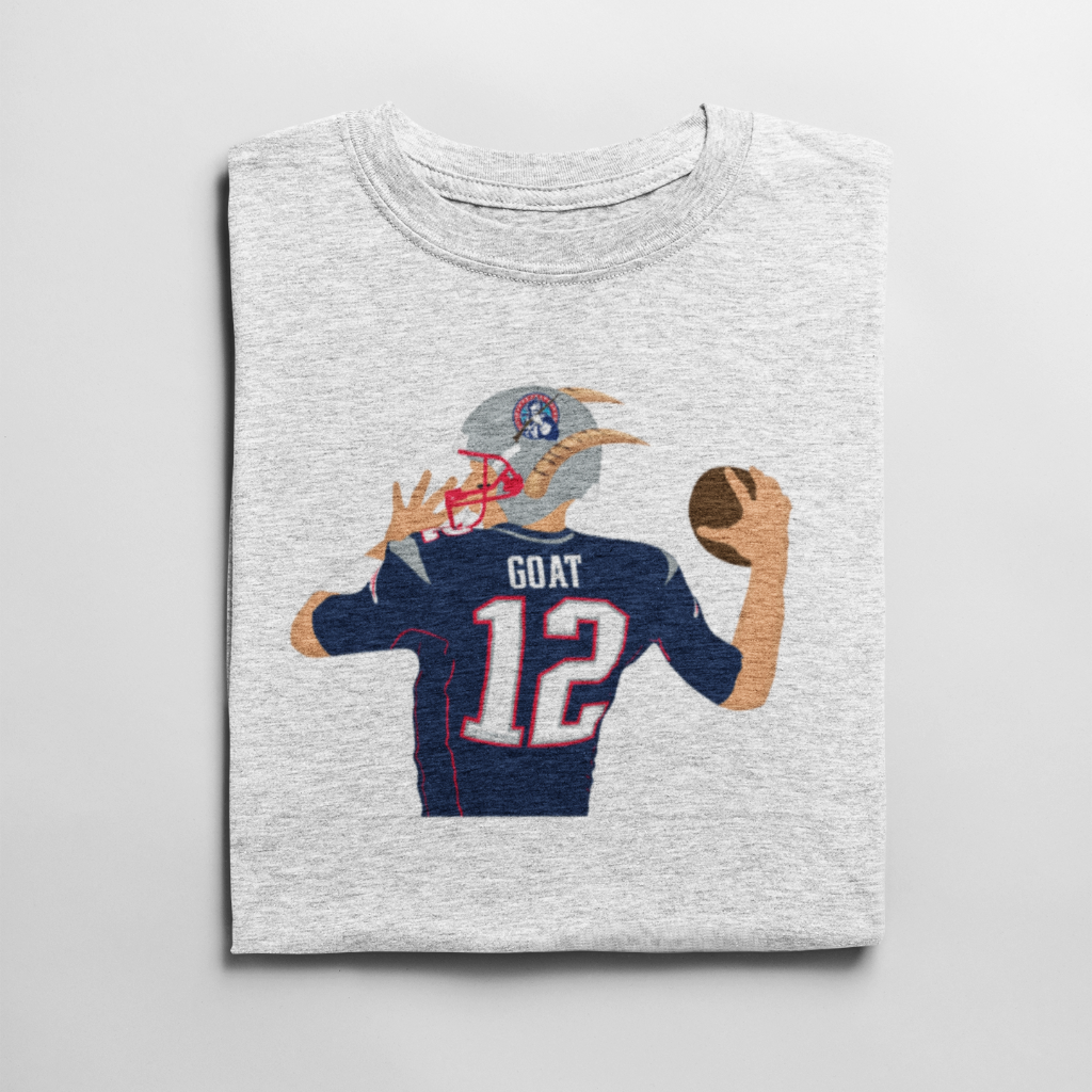 Tom Brady GOAT T Shirt | The Awesome Boston