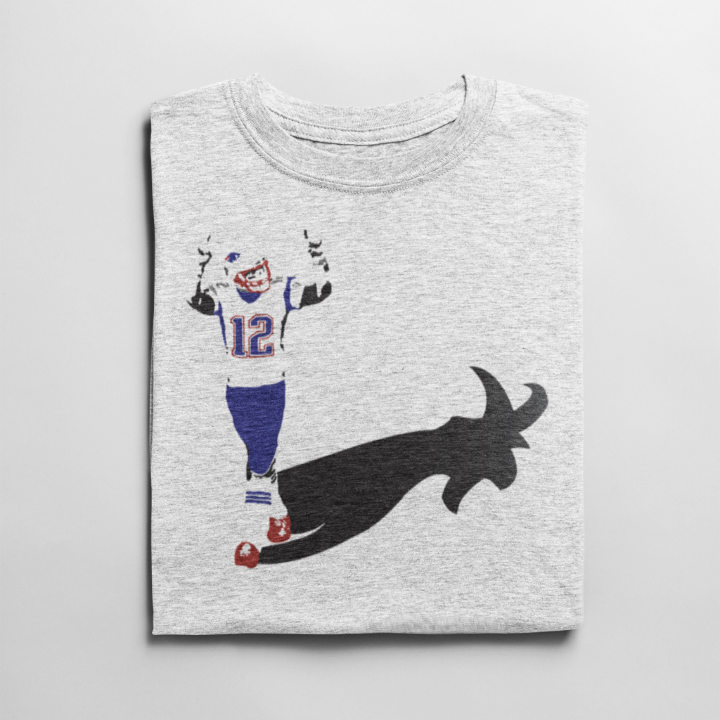 The GOAT Shadow Tom Brady T Shirt | The 