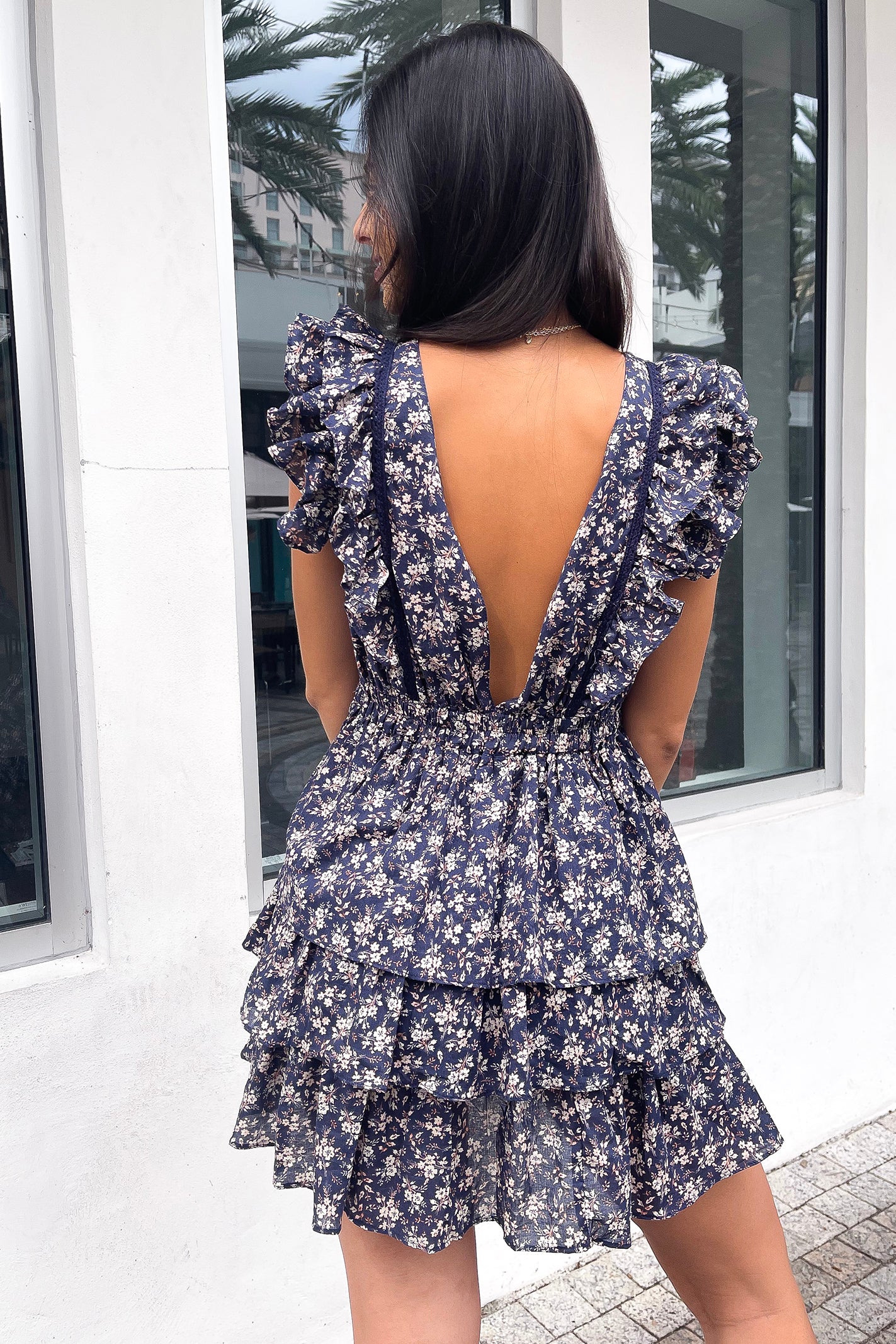 Belmont Dress - Navy