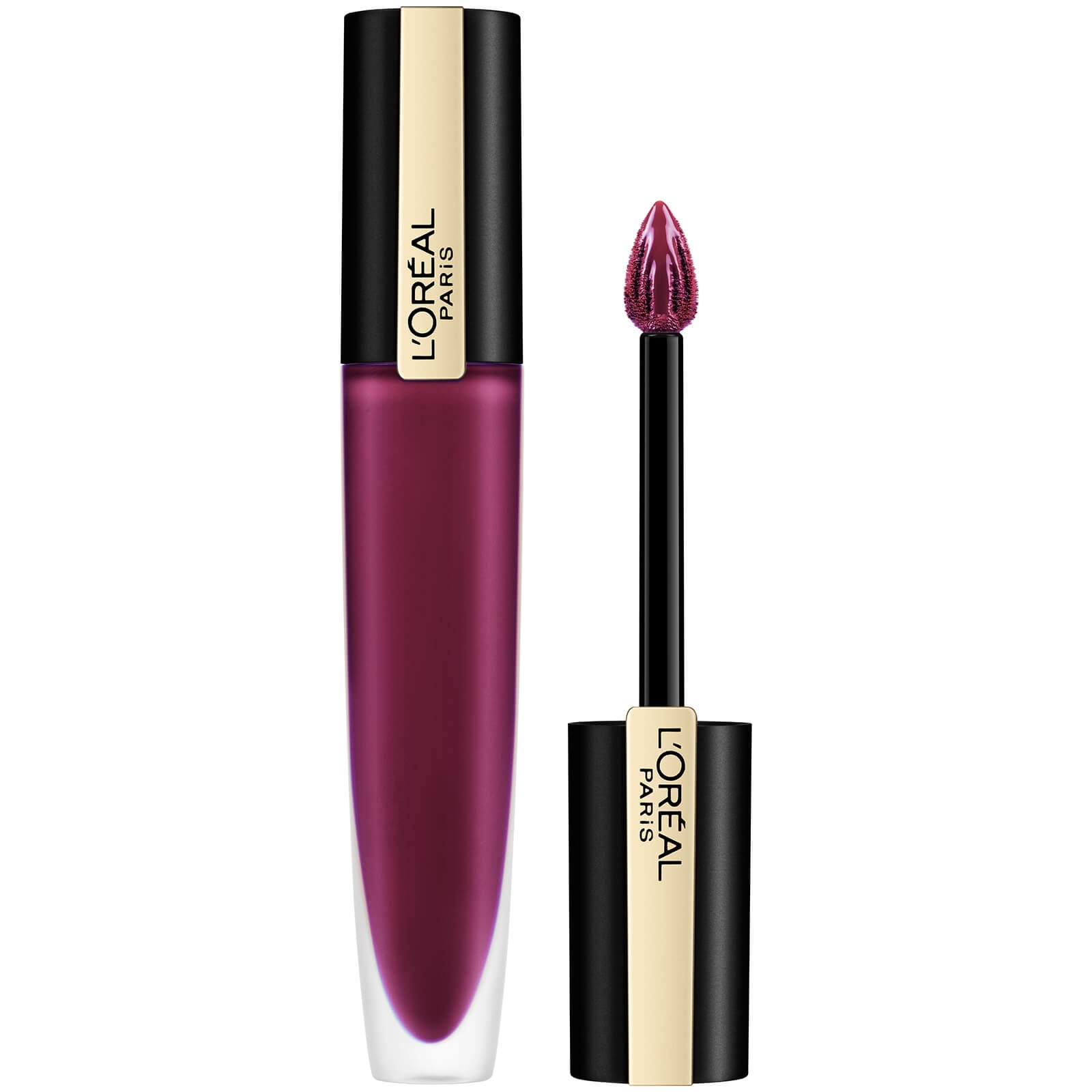 L'Oreal Paris Rouge Signature Matte Metallic Liquid Lipstick 204 I Voodoo