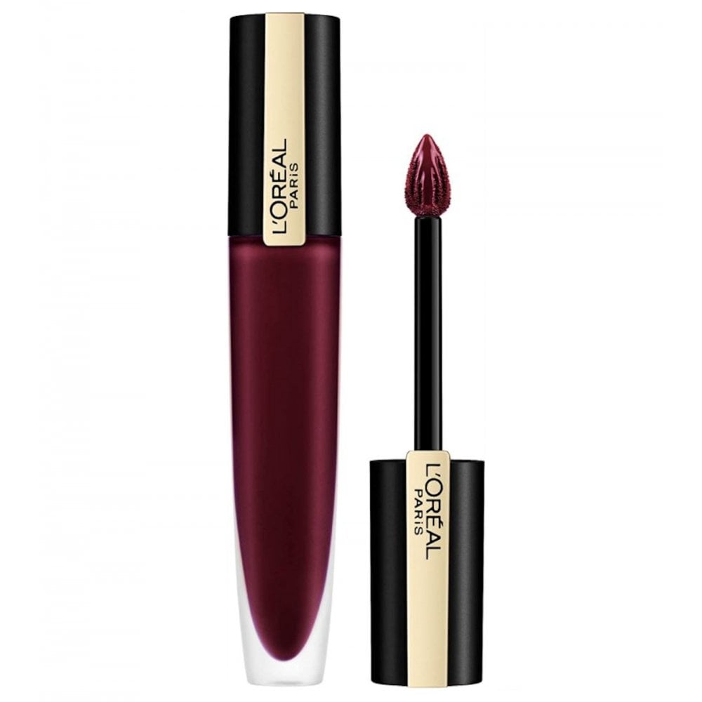 L'Oreal Paris Rouge Signature Matte Metallic Liquid Lipstick 205 I Fascinate