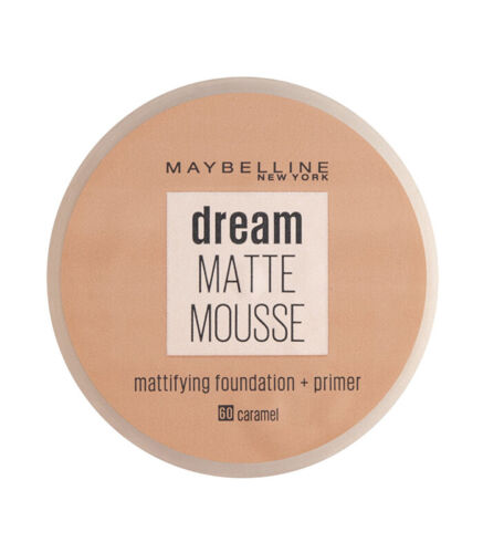 Maybelline Dream Matte Mousse Foundation + Primer 60 Caramel