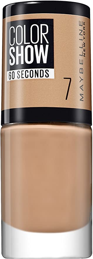 Maybelline Color Show 60 Seconds Nail Polish 7 Nude Suede
