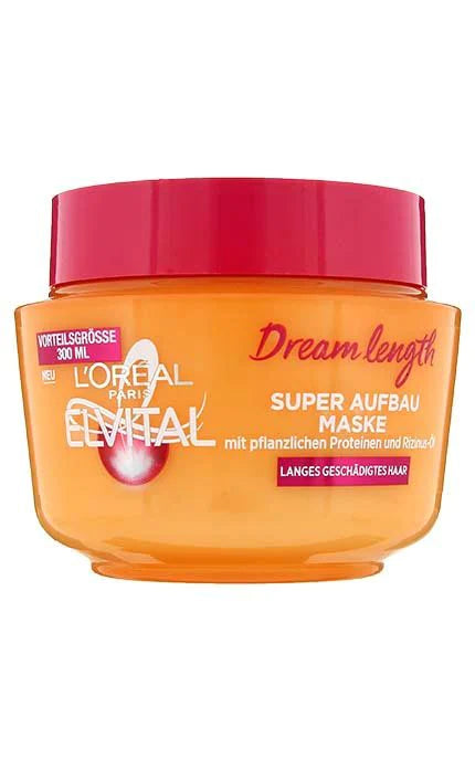 L'Oreal Elvive Dream Lengths Long Hair Mask for Long Damaged Hair Pack Of 3