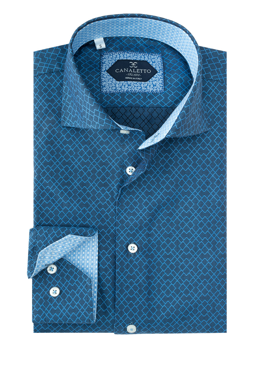 Canaletto Long Sleeve Sport Shirt CS1052 | Tiglio