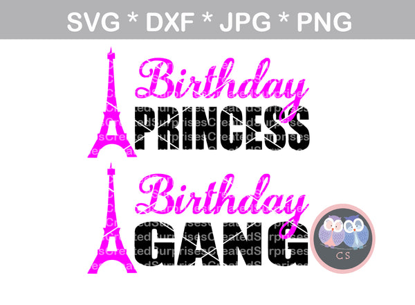 Download Birthday Princess, Birthday Gang, Birthday, girl, tower, group, digita - CreatedSurprises