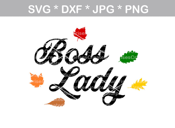 Download Boss Lady, digital download, SVG, DXF, cut file, personal ...