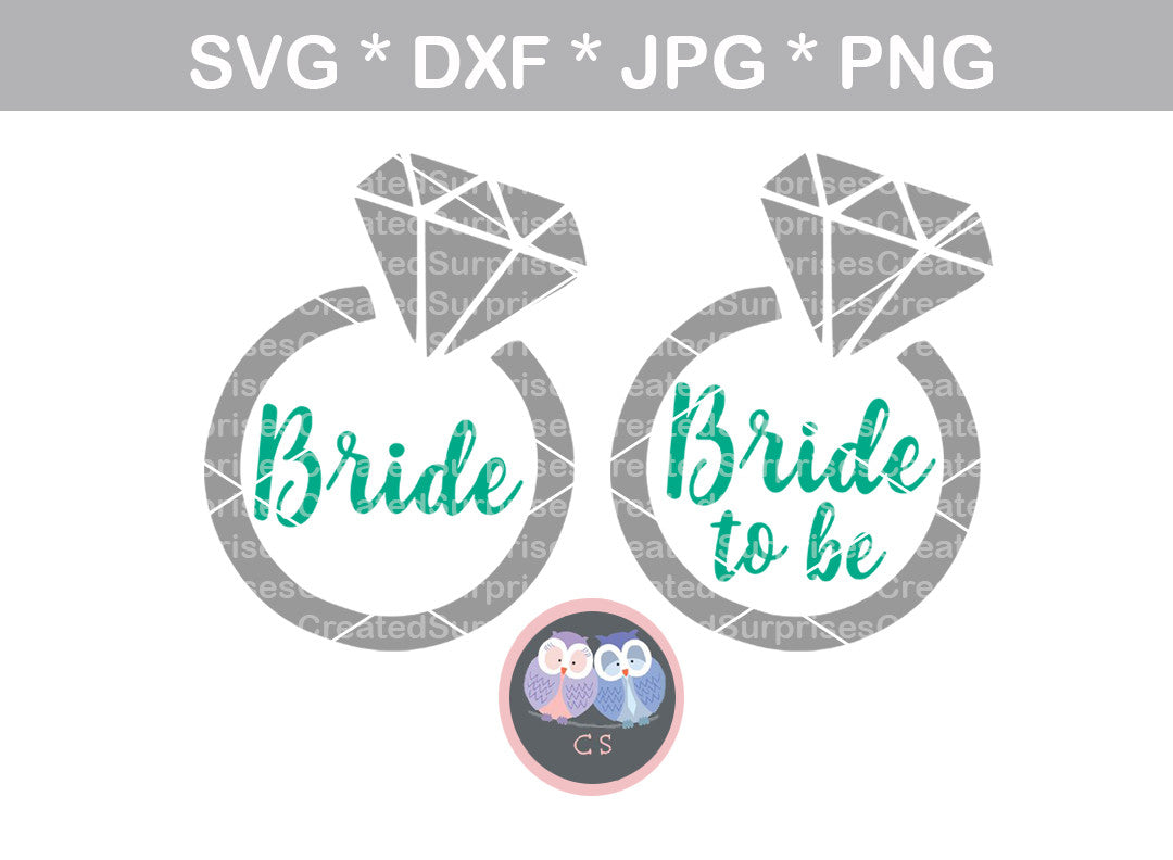 Download Bride Bride To Be Wedding Ring Diamond Wedding Marriage Digital Createdsurprises