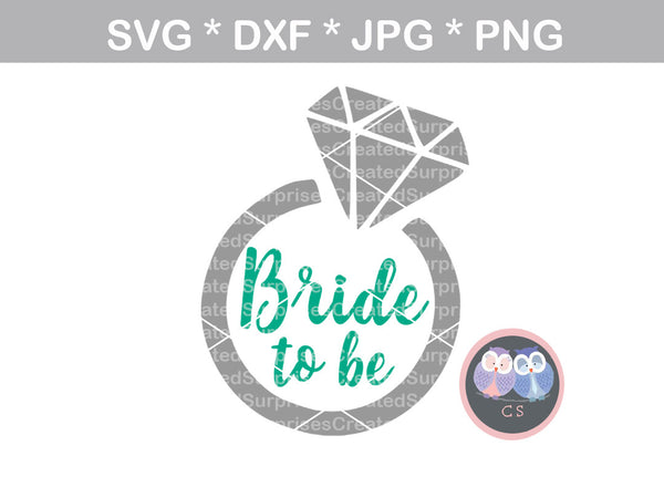 Bride, Bride To Be, wedding ring, diamond, wedding, marriage, digital ...