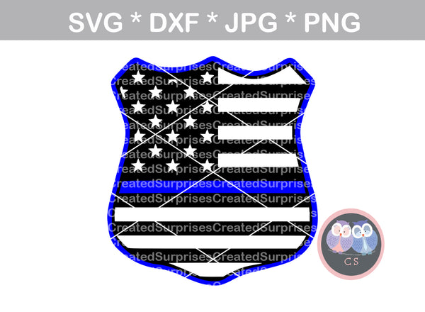 Download Digital Download Medical Police Military Tagged Police Badge Createdsurprises