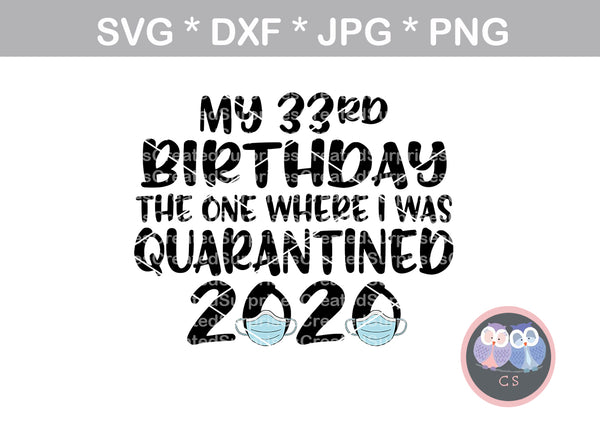 Download My Birthday The One Where I Was Quarantined Mask Funny Digital Dow Createdsurprises