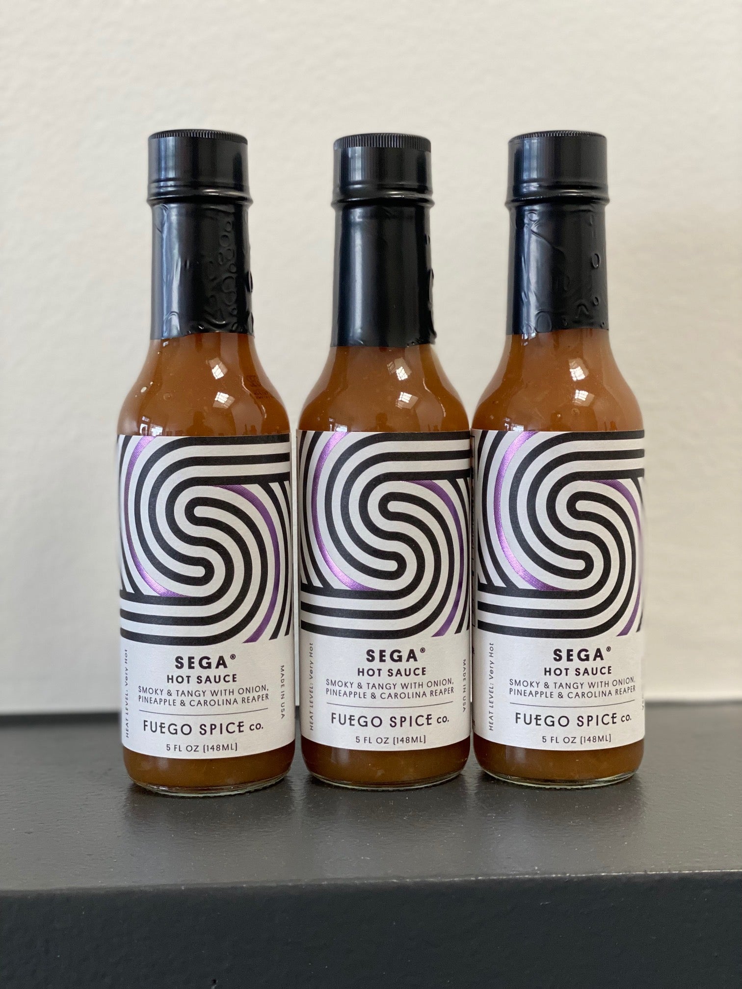 SEGA Smoked Onion Pineapple Reaper Hot Sauce - Fuego Box Hot Sauce Store product image