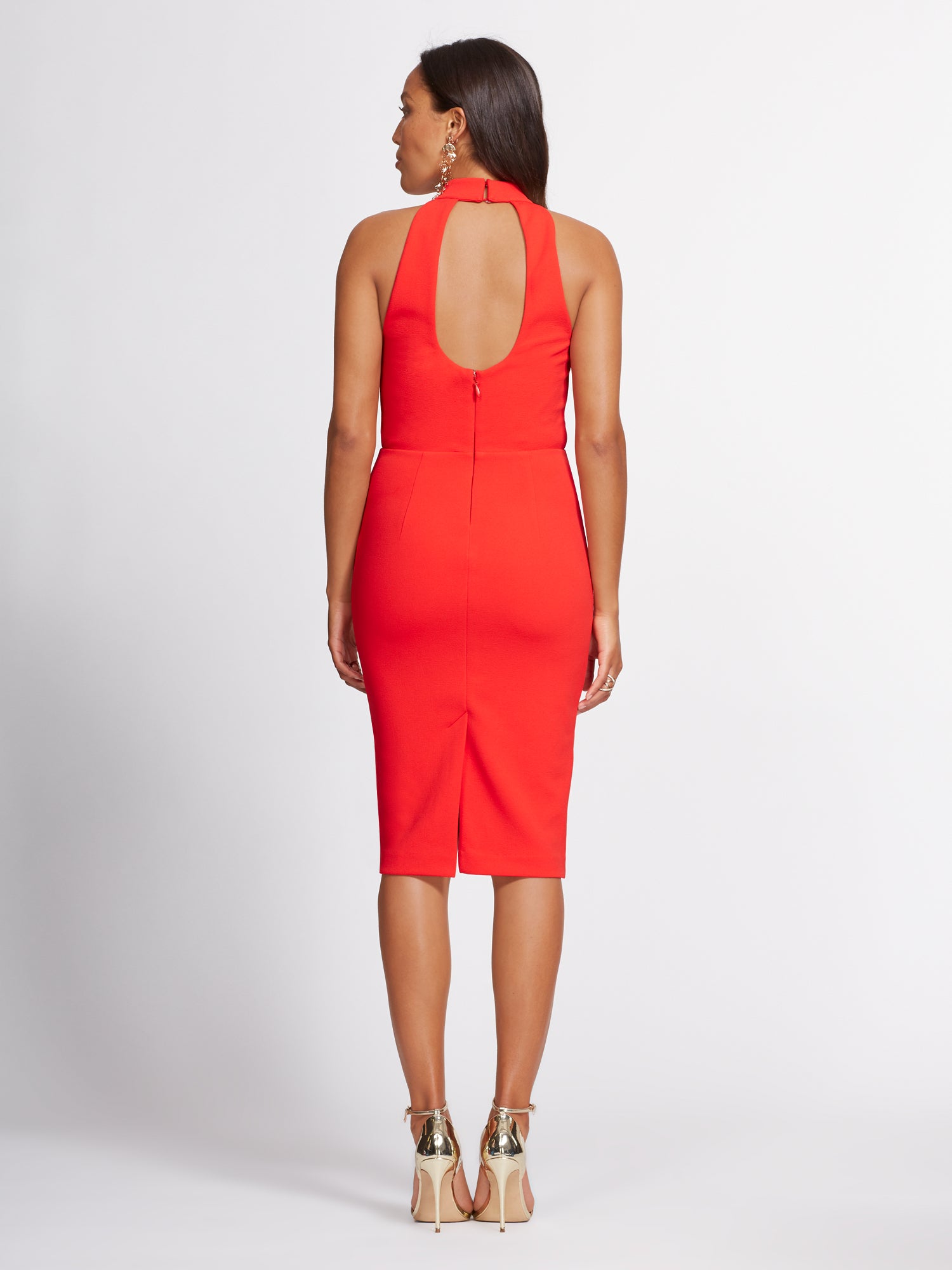 gabrielle union new york and company red dress