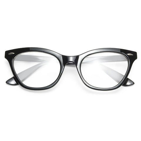 Square Fake Glasses for Women Vintage Flat Non-prescription Clear Lens  Eyeglasses Trendy Frames for Girls Men LAC001