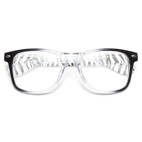 black rimmed glasses non prescription