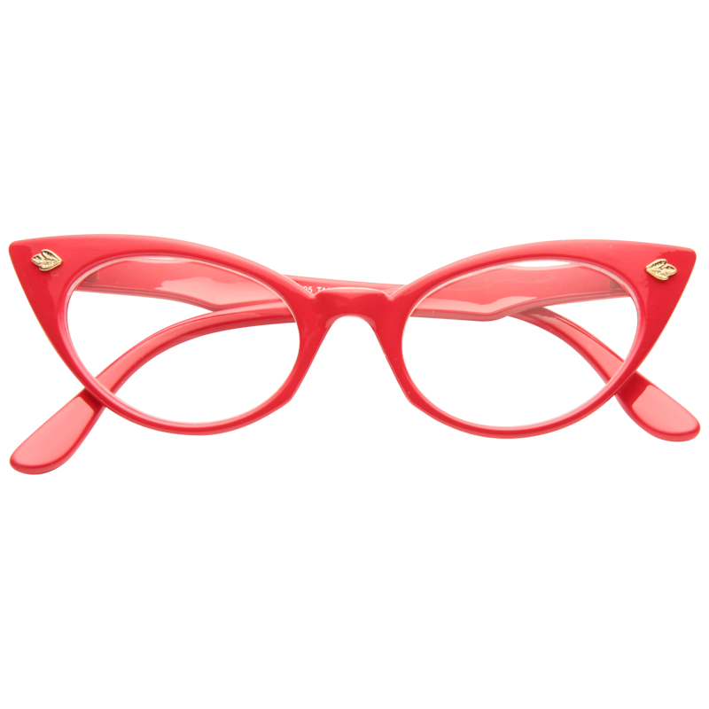 Download Hayworth Sharp Point Cat Eye Clear Glasses - CosmicEyewear
