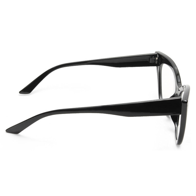 Taryn Pointed Cat Eye Clear Glasses – CosmicEyewear