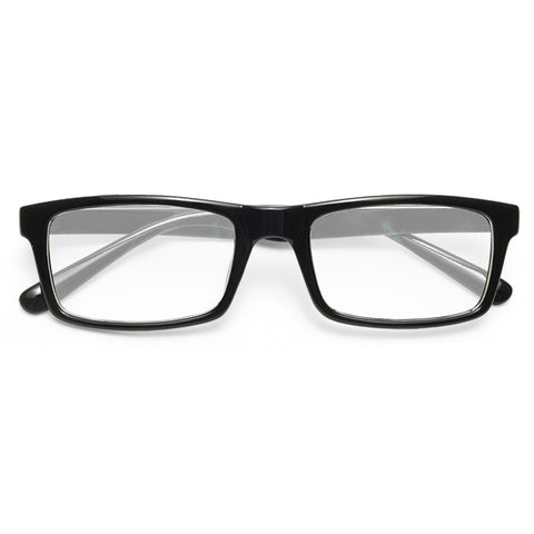 LA SUNGGO Clear Thick Frame Fake Glasses Square Non Prescription