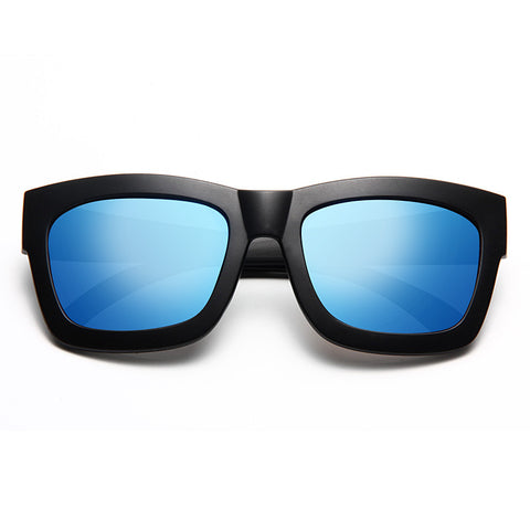 Jude Large Super Dark Horn Rimmed Sunglasses – CosmicEyewear