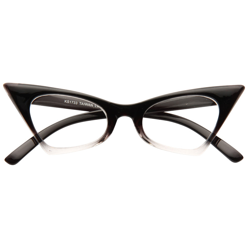 Esme Sharp Cat Eye Clear Glasses Cosmiceyewear 