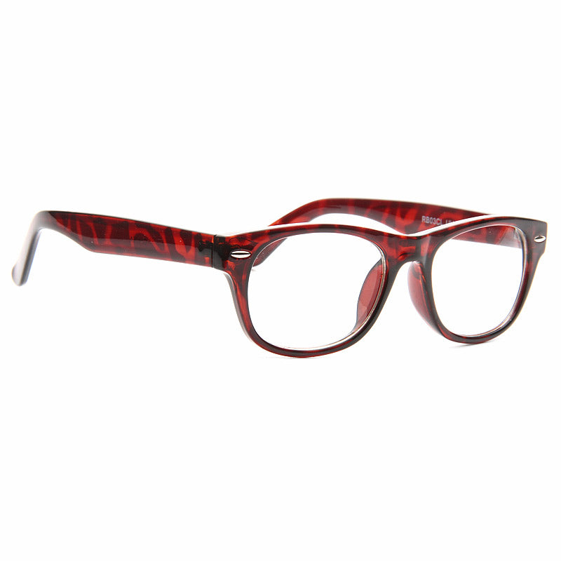 Alex Voss Orange is the New Black Skinny Clear Glasses – CosmicEyewear