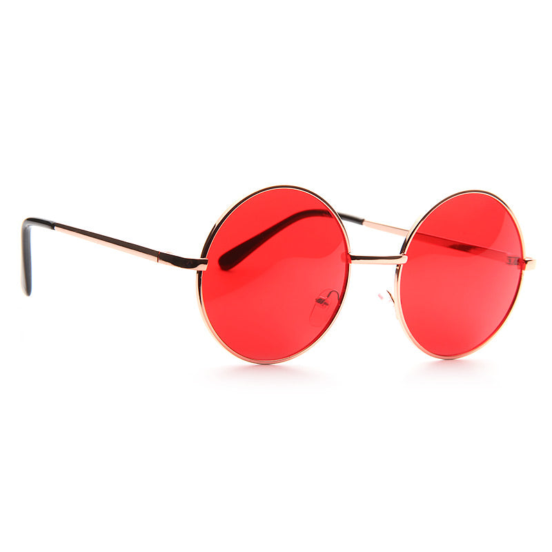 Elton John Style Tinted Lens Round Celebrity Sunglasses Cosmiceyewear