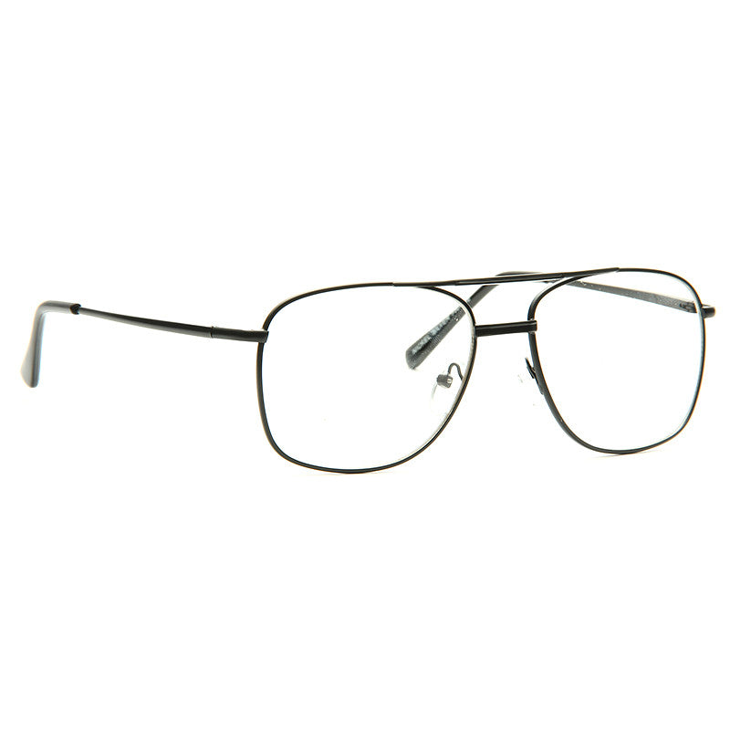 Badger Metal Clear Aviator Glasses – CosmicEyewear