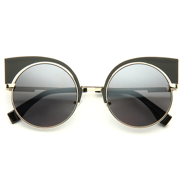 Ellie Goulding Style Metal Cat Eye Celebrity Sunglasses – CosmicEyewear