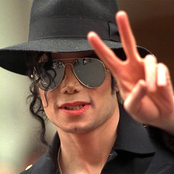 Michael Jackson Mirror Aviator Sunglasses Cosmiceyewear
