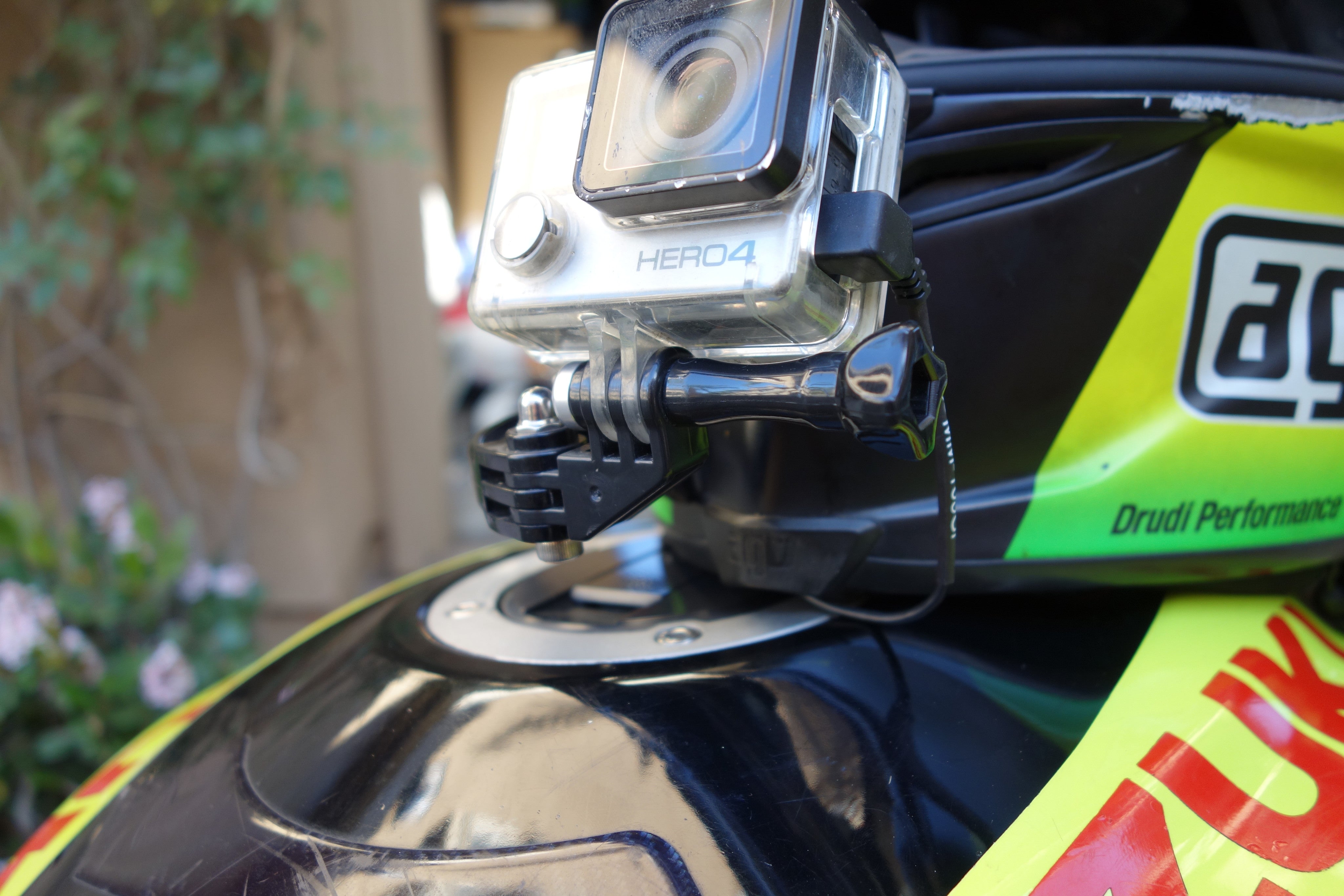 dirt bike helmet gopro chin mount