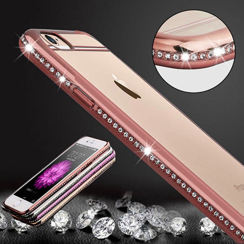 ontwikkelen positie Oefening Roybens Luxury Bling Diamond Case For iPhone 7 / iPhone 7 Plus Transpa –  TechStix