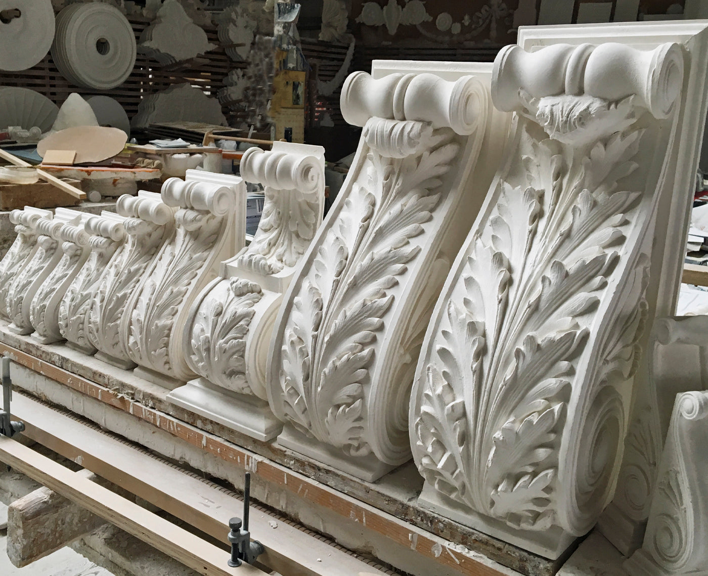 Architectural And Decorative Corbels In A Variety Of Materials