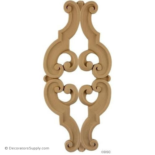 Architectural Leaf Scroll Furniture Appliques and Woodwork 